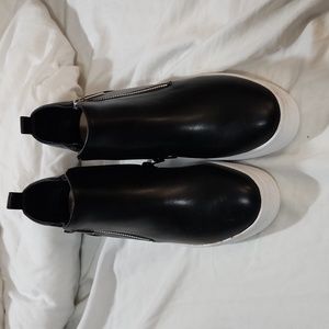 JUSTFAB WEDGE BOOTIES NEW WITHOUT BOX